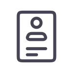 User Id Portrait SVG Icon